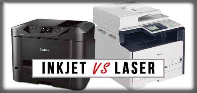 chọn máy in phun hay máy in laser