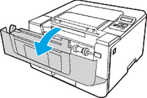 Thay hộp mực máy in HP M404dn bước 2