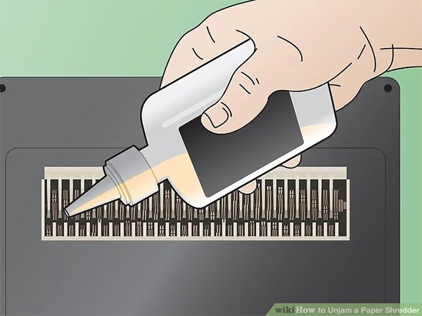 Cách xử lý máy hủy giấy bị kẹt bước 12