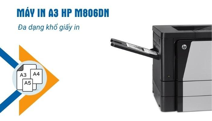 Tốc độ máy in A3 HP M806dn