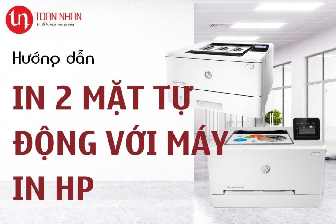 Có thể in 2 mặt tự động trên máy in HP laserjet pro 400 được không? 
