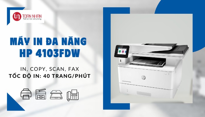 máy in HP 4103Fdw đa năng