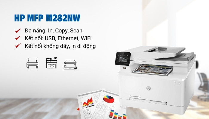 tính năng máy in đa chức năng HP M282nw