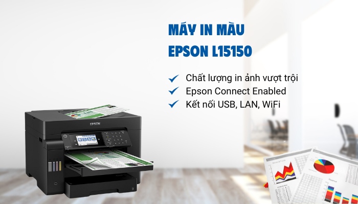 máy in màu A3 Epson L15150