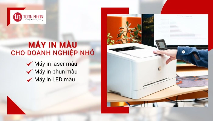 Các loại máy in màu cho doanh nghiệp nhỏ