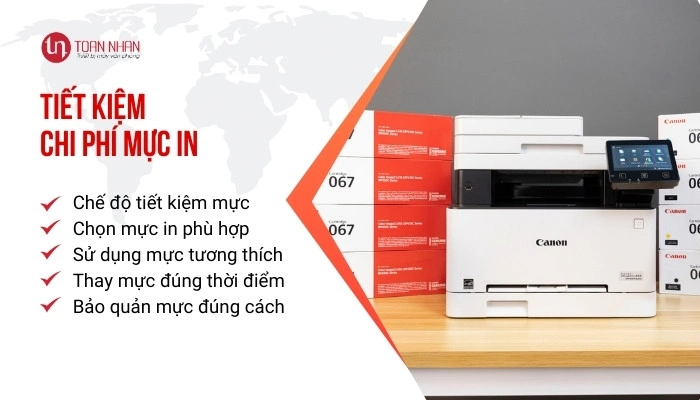 Cách tiết kiệm chi phí mực in