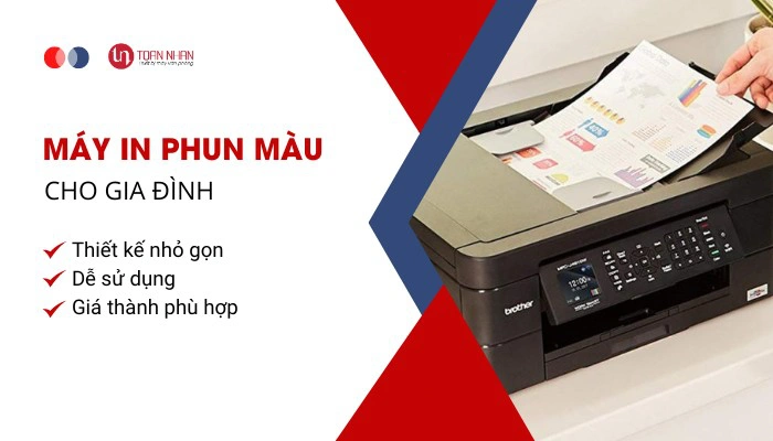 lựa chọn máy in phun màu cho gia đình