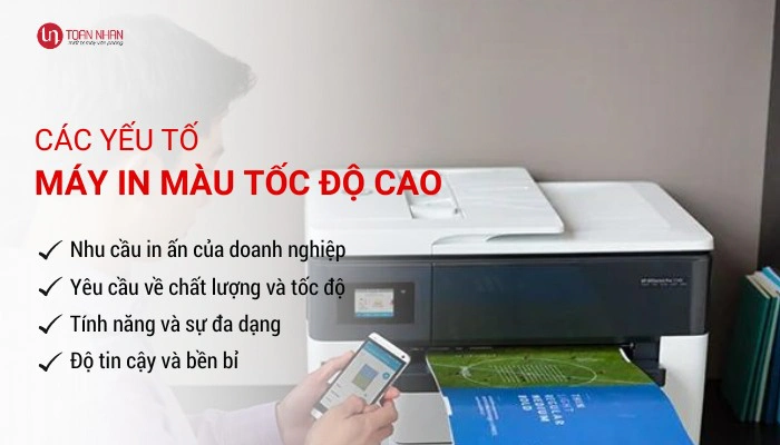 các yếu tố lựa chọn máy in màu tốc độ cao