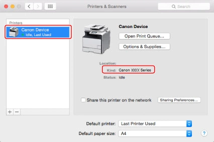 kết nối cài đặt driver máy in canon trên MacOS 7