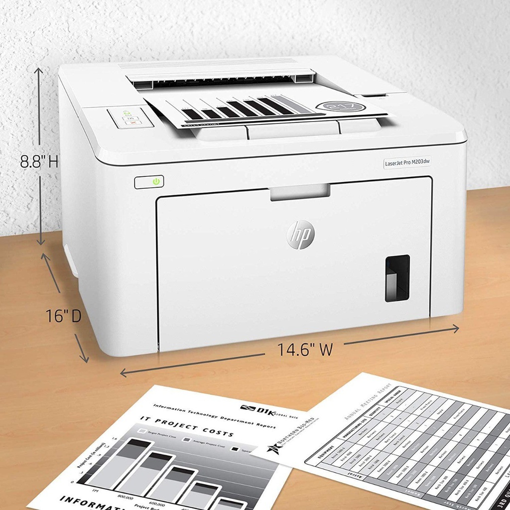 Máy in laser đen trắng HP LaserJet Pro M203DW 3