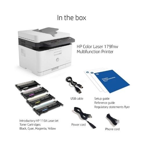 Máy in laser màu đa chức năng HP LaserJet Pro MFP M179FNW 4