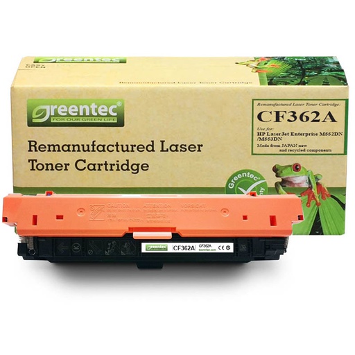 [CAR-GT-CF362A] Mực in laser màu Greentec CF362A