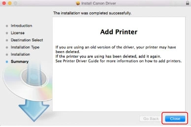 cài đặt driver máy in Canon trên MacOs 7