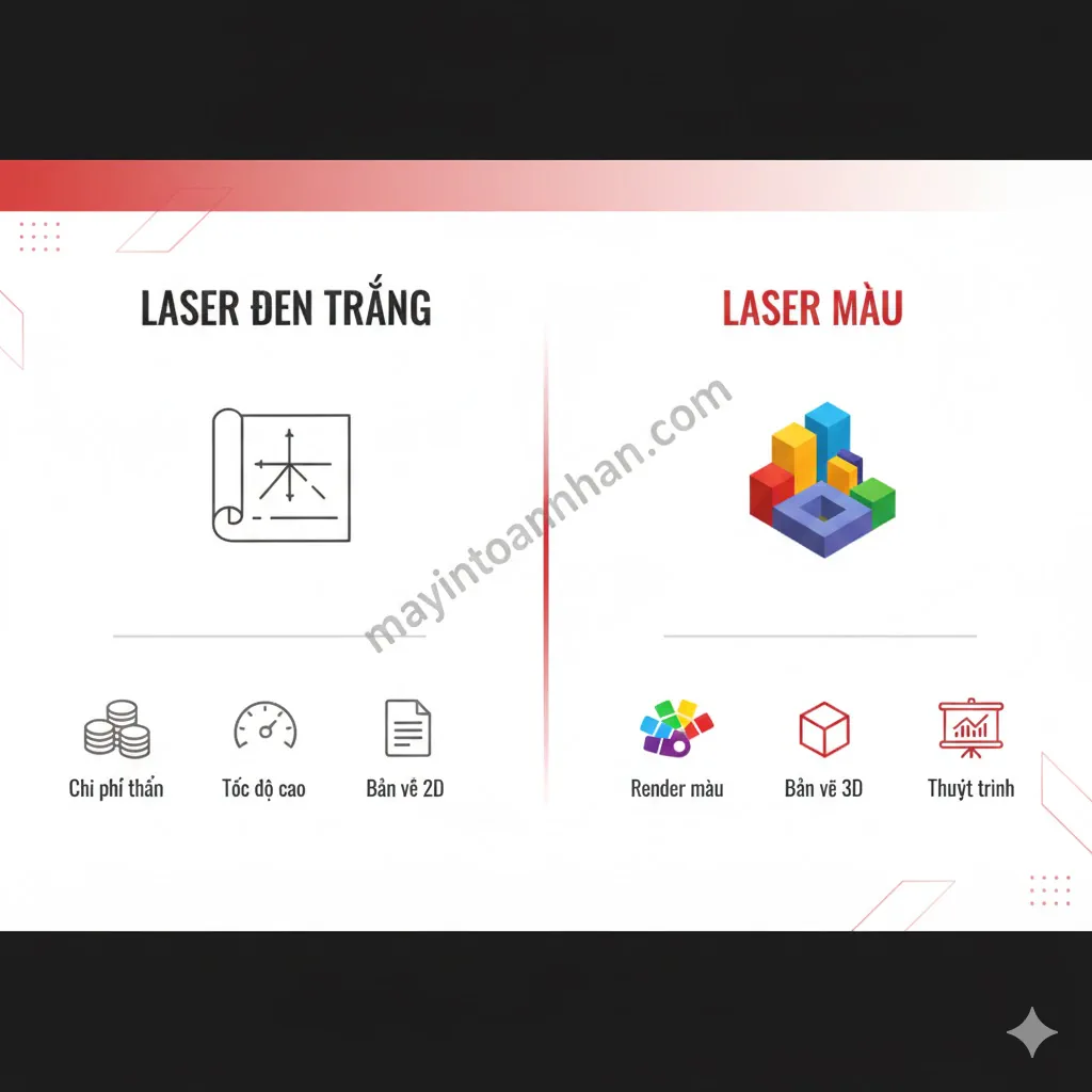 Máy in laser A3 chuyên dụng bản vẽ – Giá tốt, BH 24 tháng | Toàn Nhân 2025