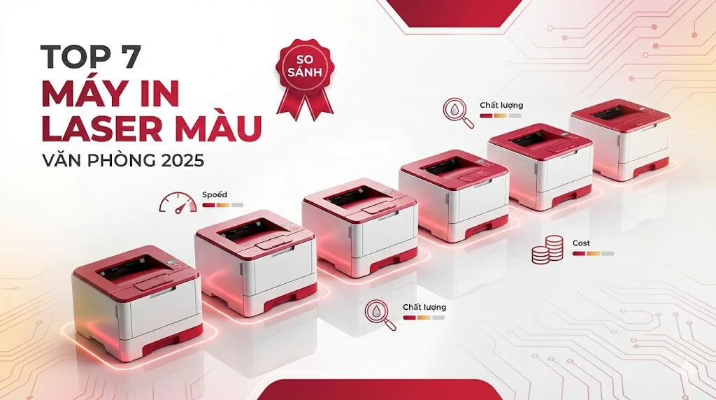 Top 7 Máy In Laser Màu Văn Phòng Tốt Nhất So Sánh 2025