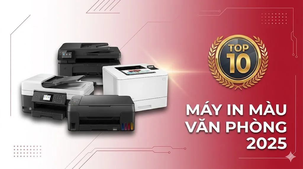 Top 10 Máy In Màu Văn Phòng Tốt Nhất 2025 So Sánh Chi Tiết