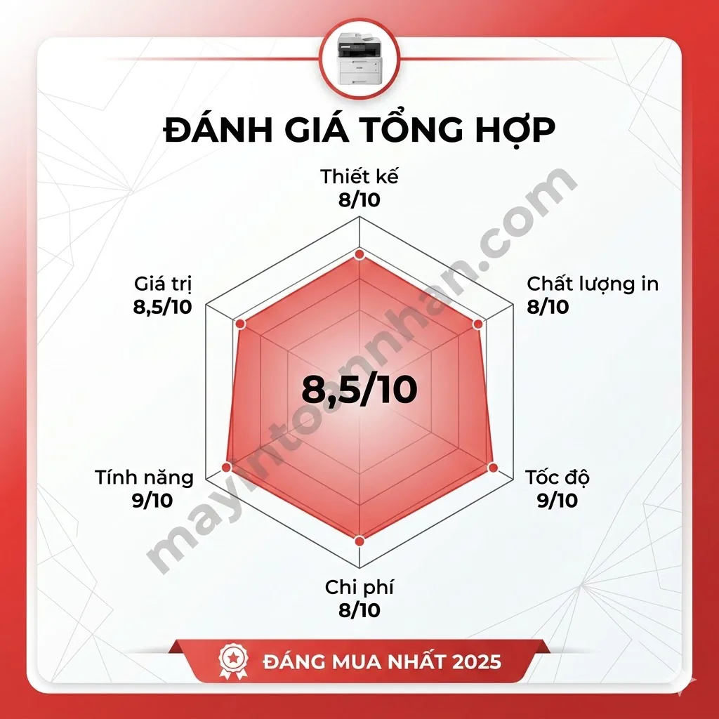 Review Máy In Màu Brother MFC-L3760CDW: Laser Màu Đáng Mua Nhất 2025