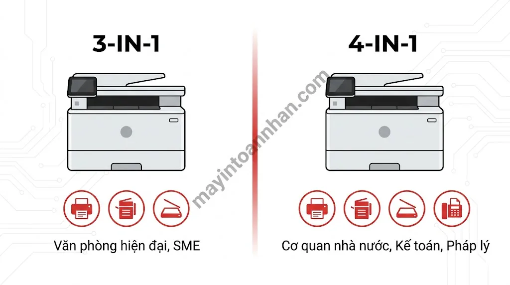 Tính năng máy in đa năng – Hướng dẫn sử dụng chi tiết 2025