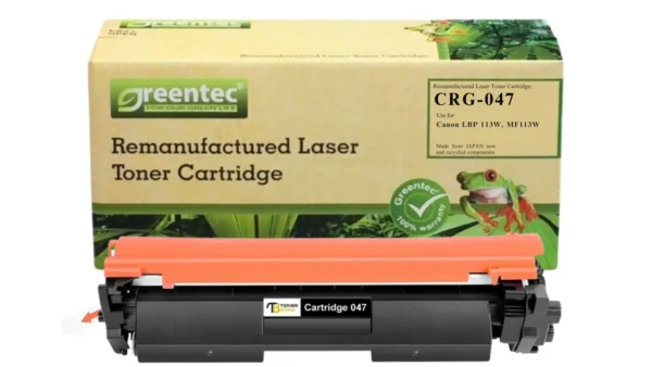 Mực in laser Canon 047 Greentech – mực đen, 1.600 trang