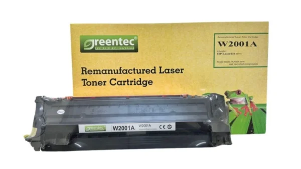 Mực in laser HP W2001A Greentech – mực xanh (Cyan), 6.000 trang