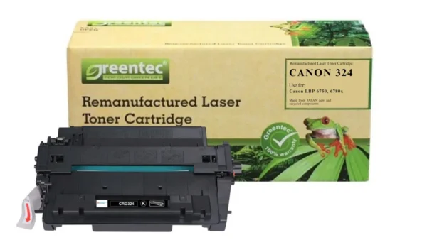 Mực in laser Canon 324 Greentech – mực đen, 6.000 trang
