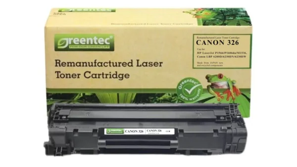 Mực in laser Canon 326 Greentech – mực đen, 2.100 trang