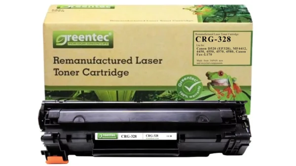 Mực in laser Canon 328 Greentech – mực đen, 2.100 trang
