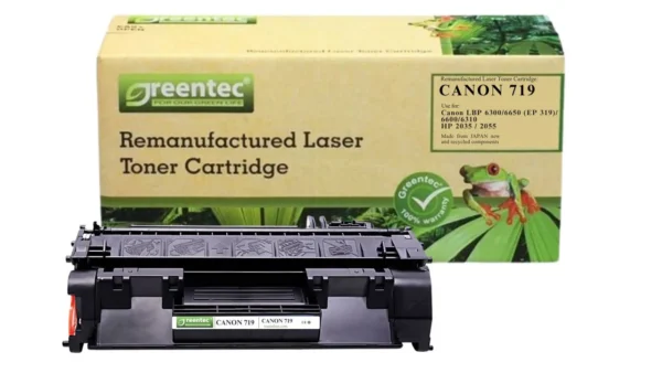 Mực in laser Canon 319 Greentech – mực đen, 2.100 trang