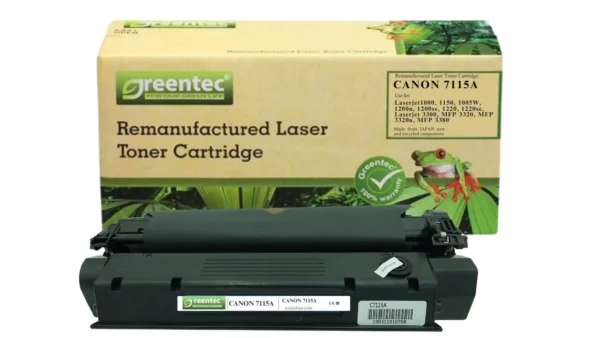 Mực in laser Canon C7115A Greentech – mực đen, 2.500 trang
