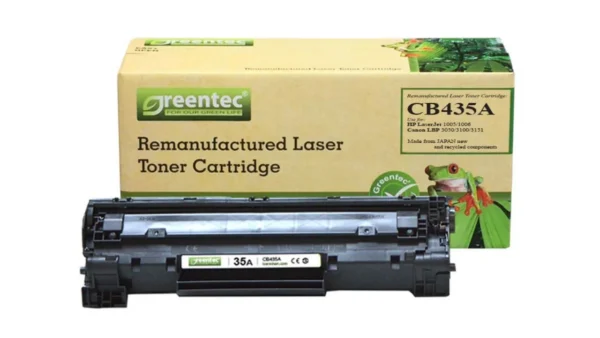 Mực in laser HP CB435A Greentech – mực đen, 1.500 trang