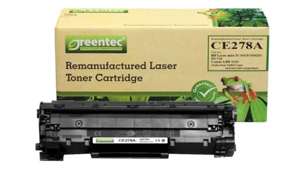 Mực in laser HP CE278A Greentech – mực đen, 2.100 trang