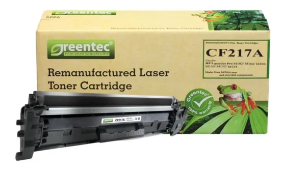 Mực in laser HP CF217A Greentech – mực đen, 1.600 trang