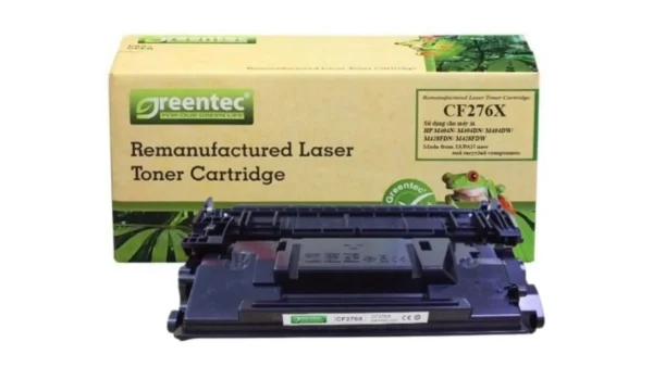 Mực in laser HP CF276X Greentech – mực đen, dung lượng cao, 9.000 trang