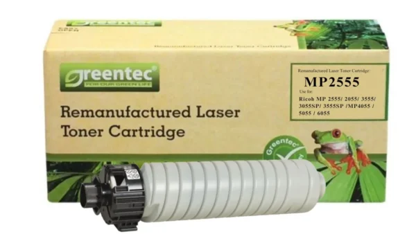 Mực in laser Ricoh MP2555 Greentech – mực đen, 9.000 trang