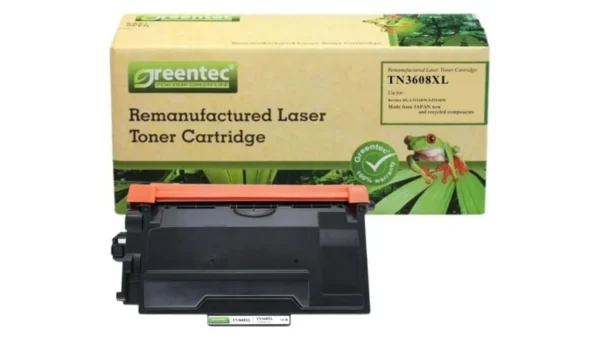 Mực in laser Brother TN3608 Greentech – mực đen, 3.000 trang