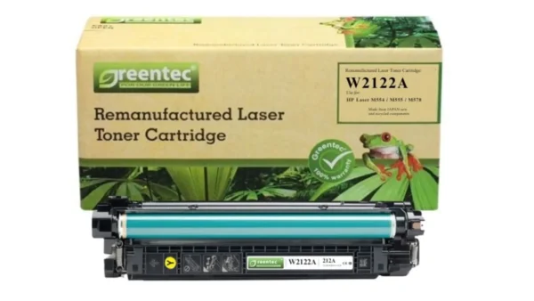 Mực in laser HP W2122A Greentech – mực vàng (Yellow), 4.500 trang