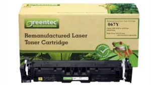 Mực in laser Canon 067Y Greentech – mực vàng (Yellow), 1.250 trang