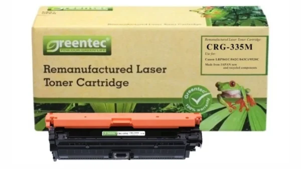 Mực in laser Canon 335M Greentech – mực hồng (Magenta), 7.400 trang