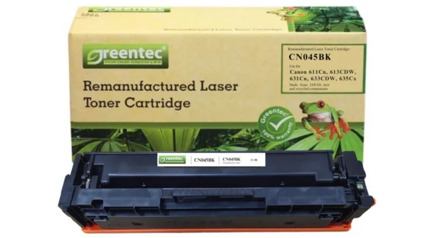 Mực in laser Canon 045BK Greentech – mực đen, 1.400 trang