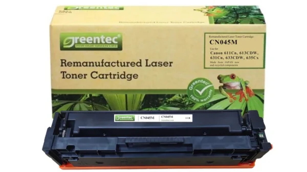 Mực in laser Canon 045M Greentech – mực hồng (Magenta), 1.300 trang