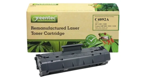 Mực in laser HP C4092A Greentech – mực đen, 2.500 trang