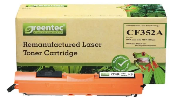 Mực in laser HP CF352A Greentech – mực vàng (Yellow), 1.000 trang