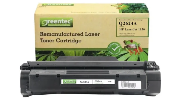 Mực in laser HP Q2624A Greentech – mực đen, 2.500 trang