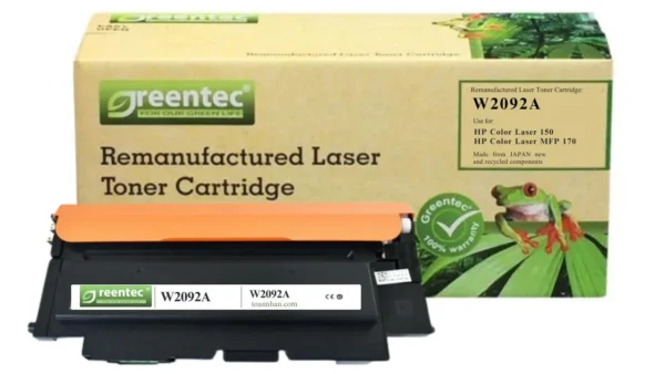 Mực in laser HP W2092A Greentech – mực vàng (Yellow), 700 trang