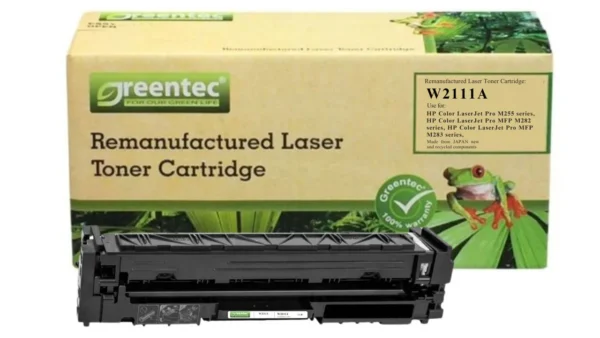 Mực in laser HP W2111A Greentech – mực xanh (Cyan), 1.350 trang