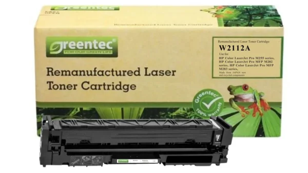 Mực in laser HP W2112A Greentech – mực vàng (Yellow), 1.350 trang