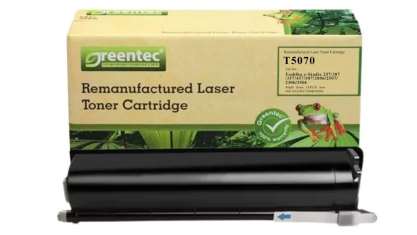 Mực photocopy Toshiba T5070 Greentech – mực đen, 24.000 trang