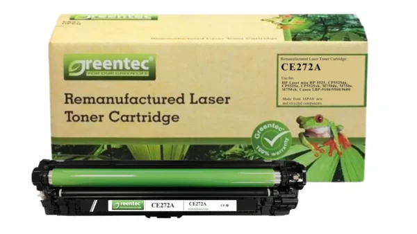 Mực in laser HP CE272A Greentech – mực vàng (Yellow), 15.000 trang