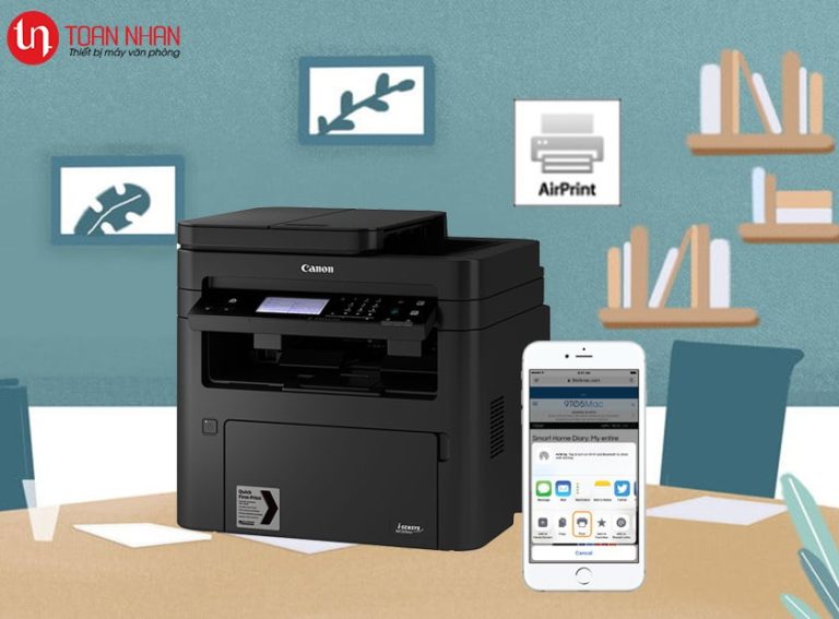 Hướng dẫn thiết lập Airprint cho Apple để in trên Canon MF269dw