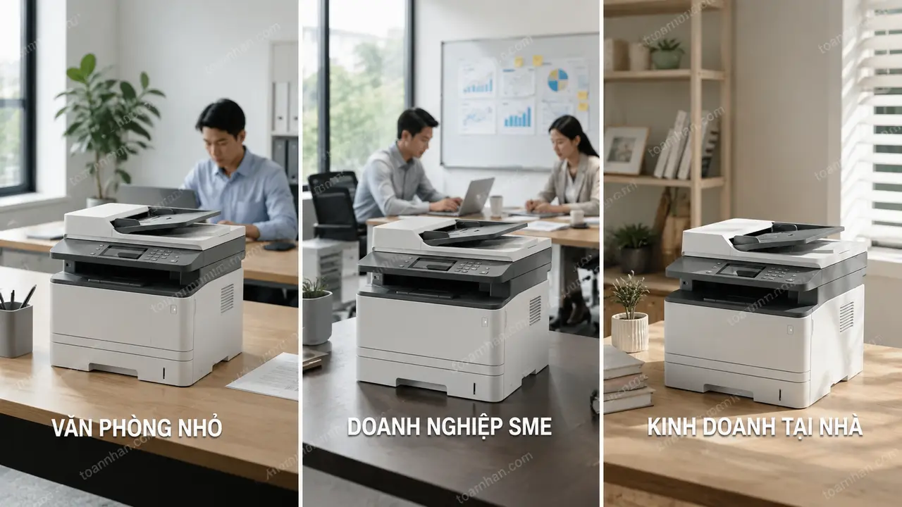 Canon MF269dw trong các môi trường làm việc khác nhau